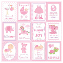 Cargar imagen en el visor de la galería, Little Birdie Cardstock 12" X 12" - Little Miracle Niña (12 hojas)