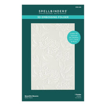 Cargar imagen en el visor de la galería, Spellbinders Folder de Textura 5.5" x 8.5" - Beautiful Blooms