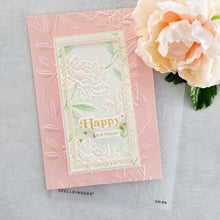 Cargar imagen en el visor de la galería, Spellbinders Folder de Textura 5.5" x 8.5" - Beautiful Blooms
