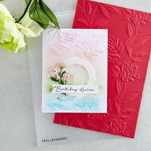 Cargar imagen en el visor de la galería, Spellbinders Folder de Textura 5.5" x 8.5" - Beautiful Blooms