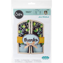 Cargar imagen en el visor de la galería, Sizzix Thinlits Die Set 15PK - Gatefold Card, Tree