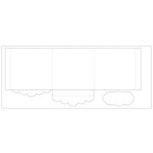 Cargar imagen en el visor de la galería, Sizzix ScoreBoards XL Die - Caja cuadadra con bordes de festones