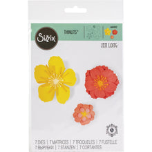 Cargar imagen en el visor de la galería, Sizzix Thinlits Die Set 7PK - Floral Blossom