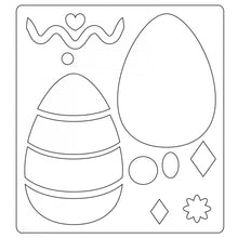 Cargar imagen en el visor de la galería, Sizzix Bigz Die - Egg, Decorated
