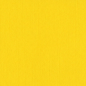 Bazzill Mono Cardstock 12" x 12" - Bazzill Yellow