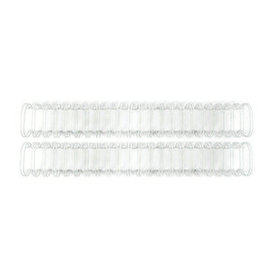 WRM Espiral Cinch de 1.25" (Paq de 2 unds) - Blanco