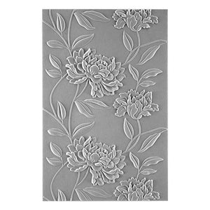 Spellbinders Folder de Textura 5.5" x 8.5" - Beautiful Blooms