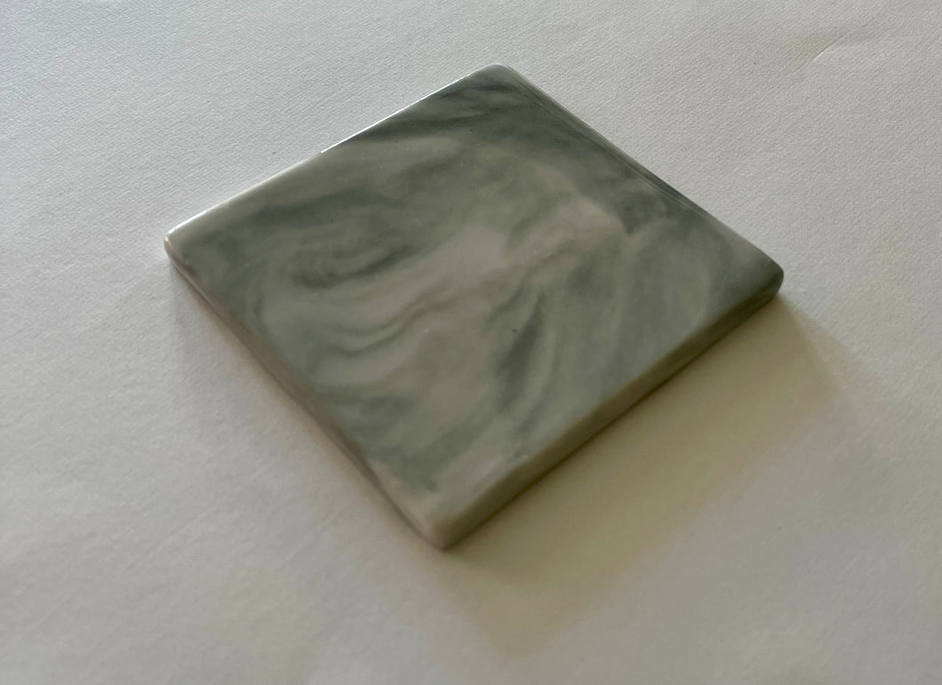 Almohadilla de cristal para sellado en cera - Gris marmolizado
