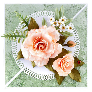 Spellbinders Troqueles - Floribunda Rose -Through The Garden Gate (5 pzas)