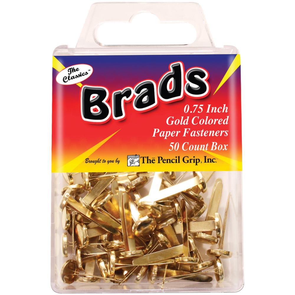 The pencil grip-brads - Dorado (50 pzas)