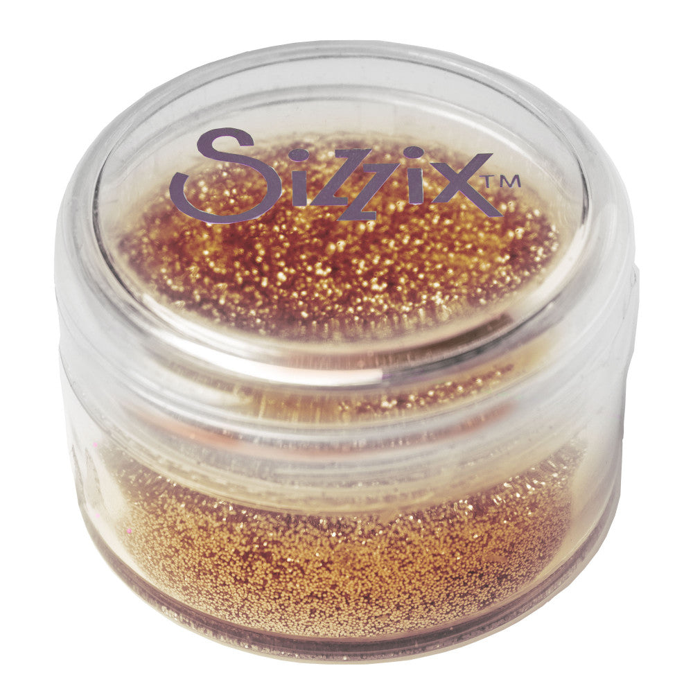 Sizzix Making Essential - Biodegradable Fine Glitter, 12g - Caramel Toffe