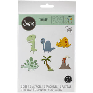 Sizzix Thinlits Dies - Dinosaurs