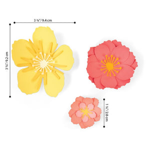 Sizzix Thinlits Die Set 7PK - Floral Blossom