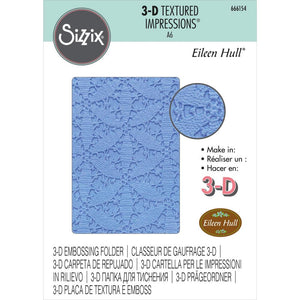 Sizzix 3D Textured Impressions Embossing Folder - Tejido