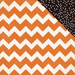 After Dark Double-Sided Cardstock 12"X12" - Pumpkin