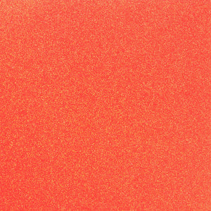 Cartulina escarchada 12" x 12" - Orange