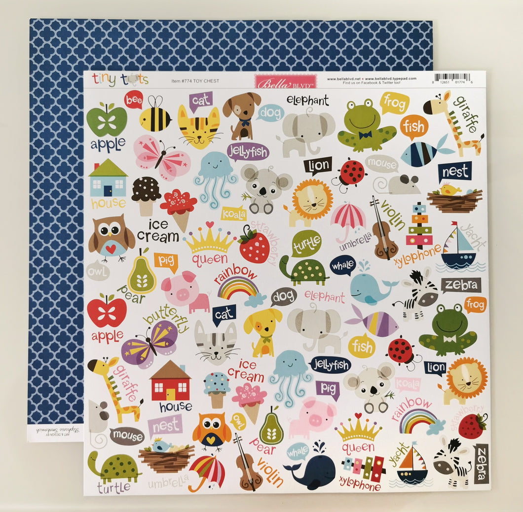 Tiny Tots Double-Sided Cardstock 12