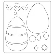 Cargar imagen en el visor de la galería, Sizzix Bigz Die - Egg, Decorated
