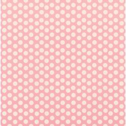 Canvas Corp Single-Sided Printed Cardstock 12"X12" - Pink & Ivory Dots