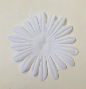 Paquete de Flores de tela - Blanca
