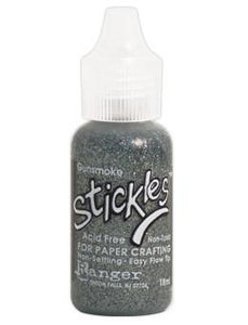 Stickles Glitter Glue .5oz - Gunsmoke