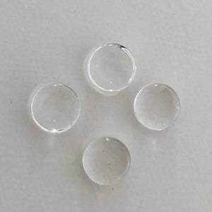 Cabochón Semi círculos transparentes 8mm