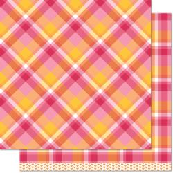 Perfectly Plaid Double-Sided Cardstock 12"X12" - Nicole
