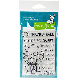 Lawn Fawn Clear Stamps 3" X 4" - Sweet Smiles