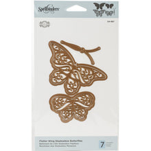 Cargar imagen en el visor de la galería, Spellbinders Troqueles - Flutter Wing Shadowbox Butterflies (7 piezas)
