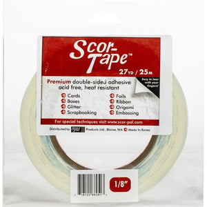 Scor-Tape 1/8" X 27 Ydas