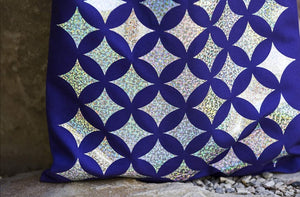 Cricut Vinil Holográfico Textil de 12 x 24 pulgs - Blue