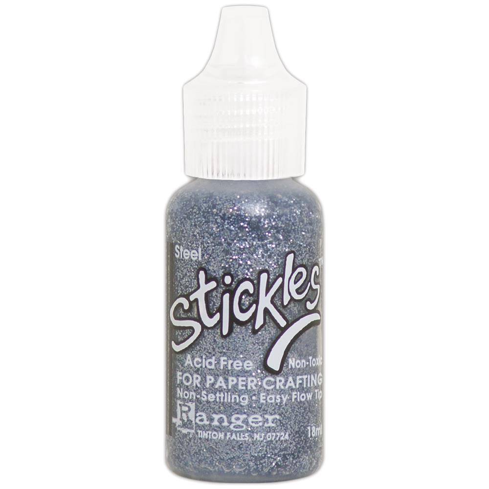 Stickles Glitter Glue .5oz - Steel