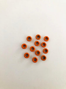 Set de 12 mini eyelet  - Naranja
